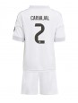 Real Madrid Daniel Carvajal #2 Replika Hemmakläder Barn 2025-26 Kortärmad (+ byxor)